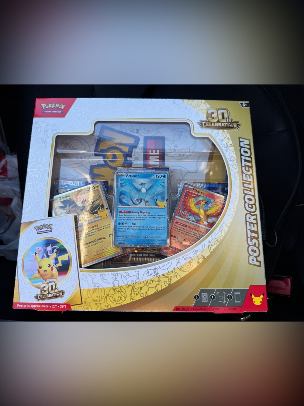 Pokemon 30th Celebration Poster Collection Trading Card Game